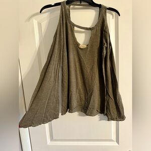 Olive Green Women's Top